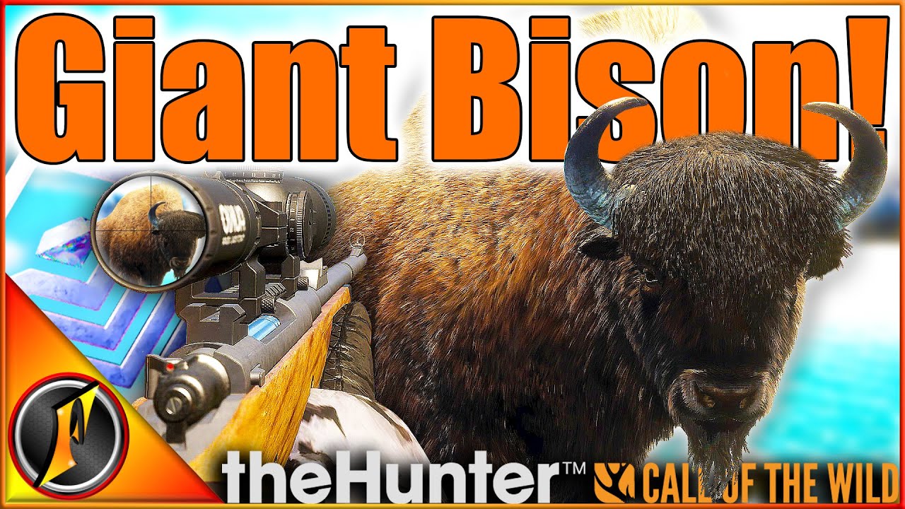 Our BIGGEST Animal EVER! | GIANT Diamond Wood Bison in Call of the Wild!