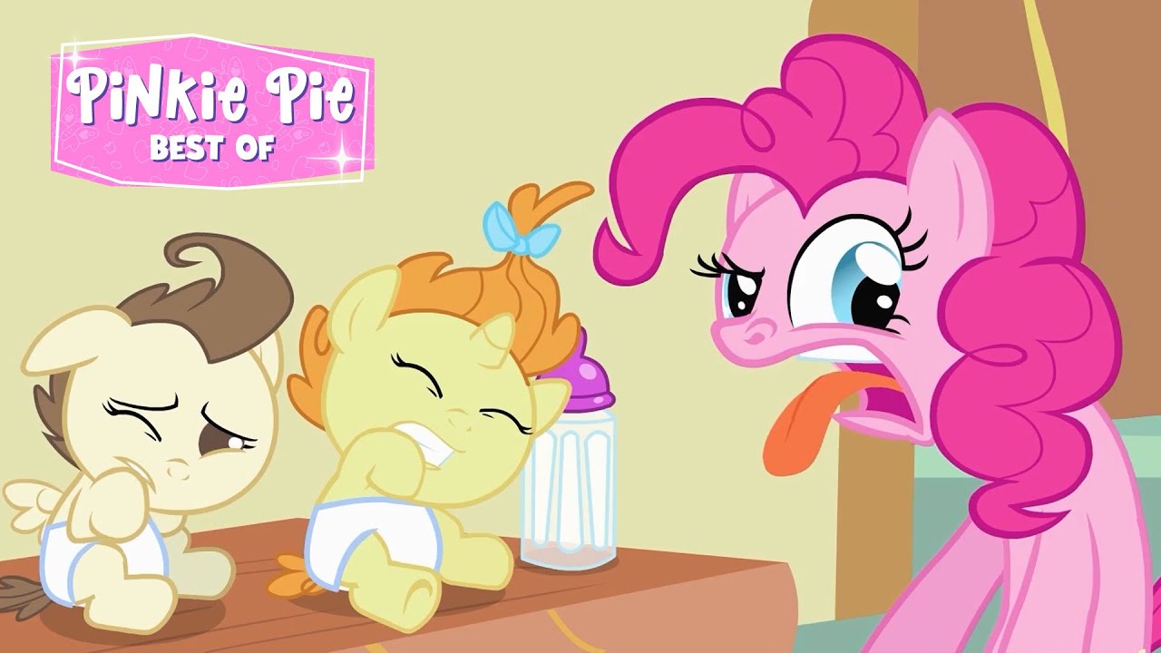 Pinkie Pie et les bébés 😂 My Little Pony en français: La Magie de l'Amitié 🦄