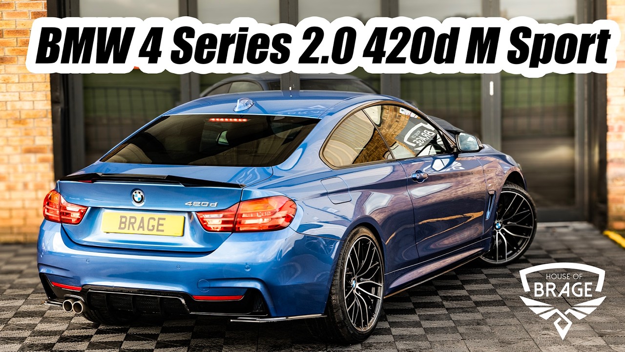 BMW (NV66 ZHF) 4 Series 2.0 420d M Sport/House Of Brage/ #bmw4series #bmw420i #bmwmsport