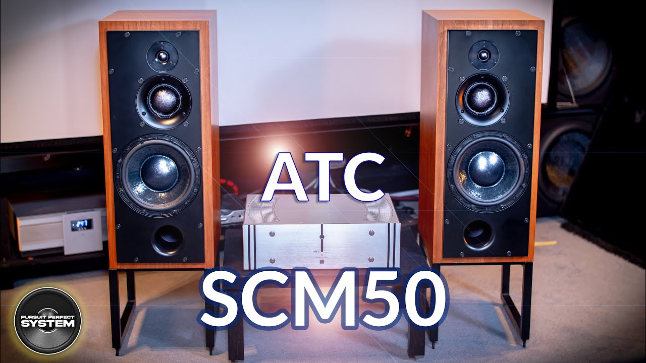 Turn me UP and SMILE ATC SCM50 Passive HiFi Speakers P2 Amp REVIEW