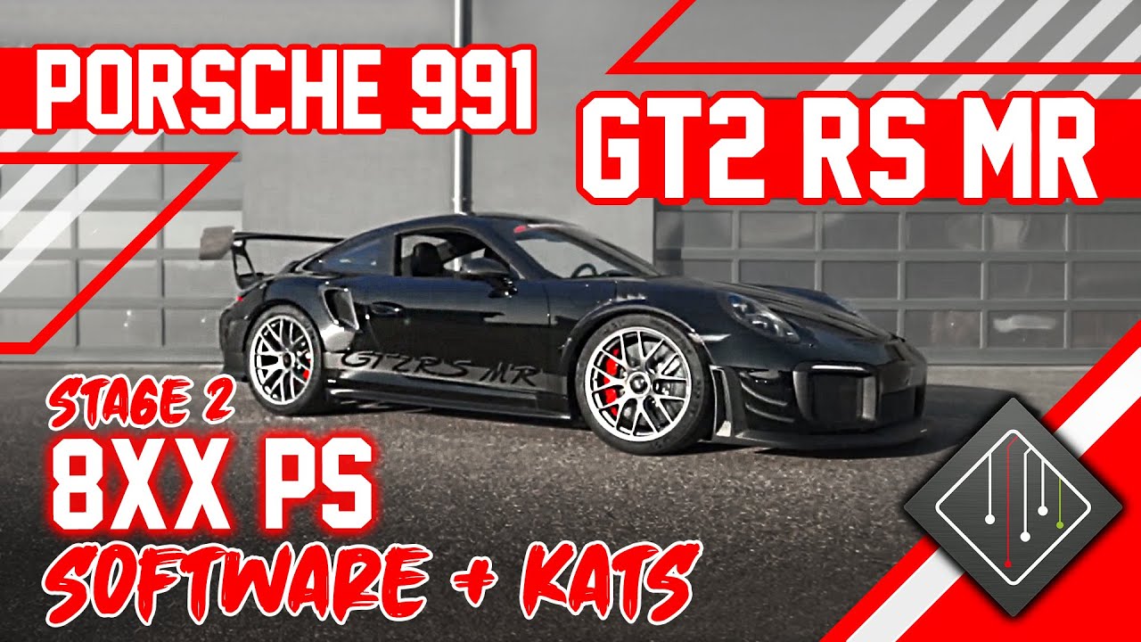 Porsche 991 GT2 RS MR Stage 2 | Chiptuning - Kats - Dyno - 100-200 km/h | mcchip-dkr