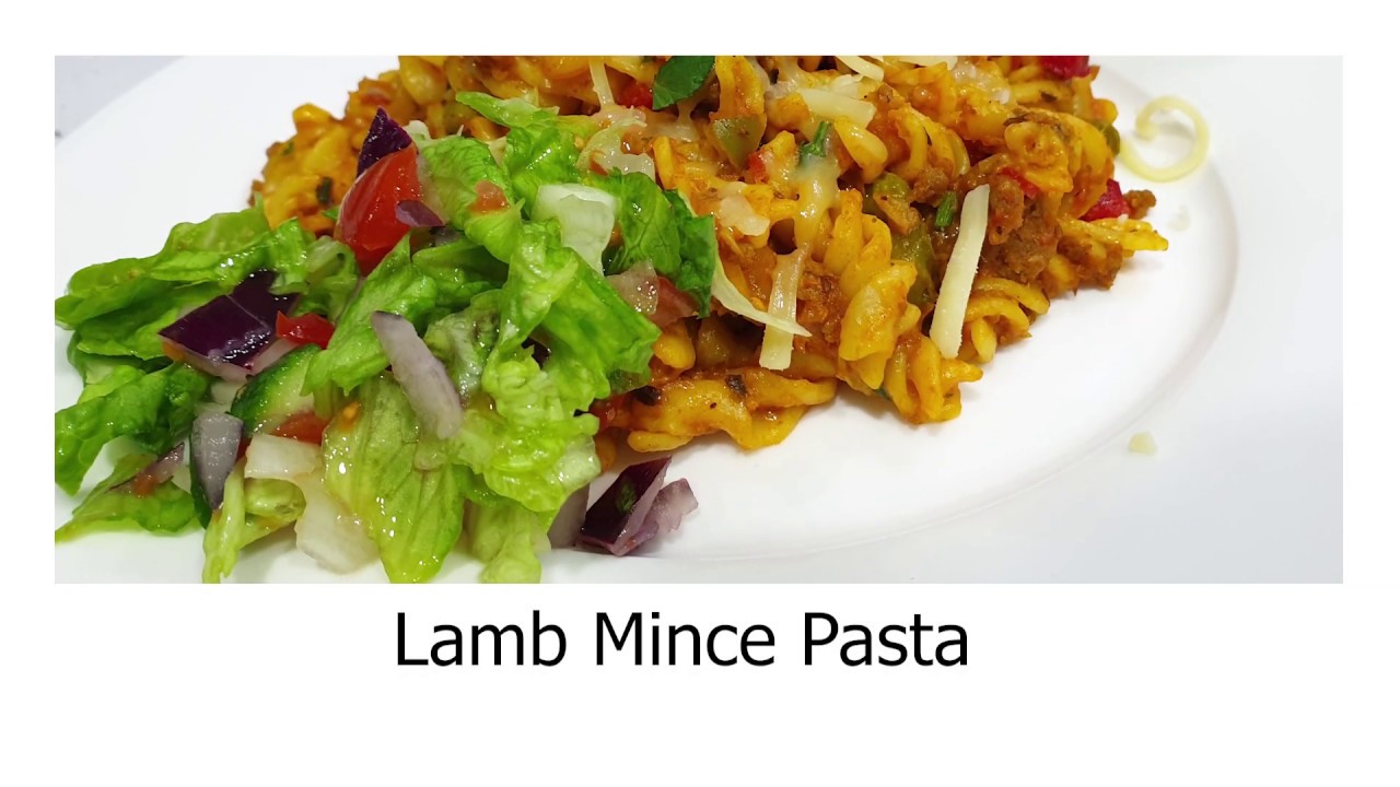 Lamb Mince Pasta | Inaaya's Kitchen