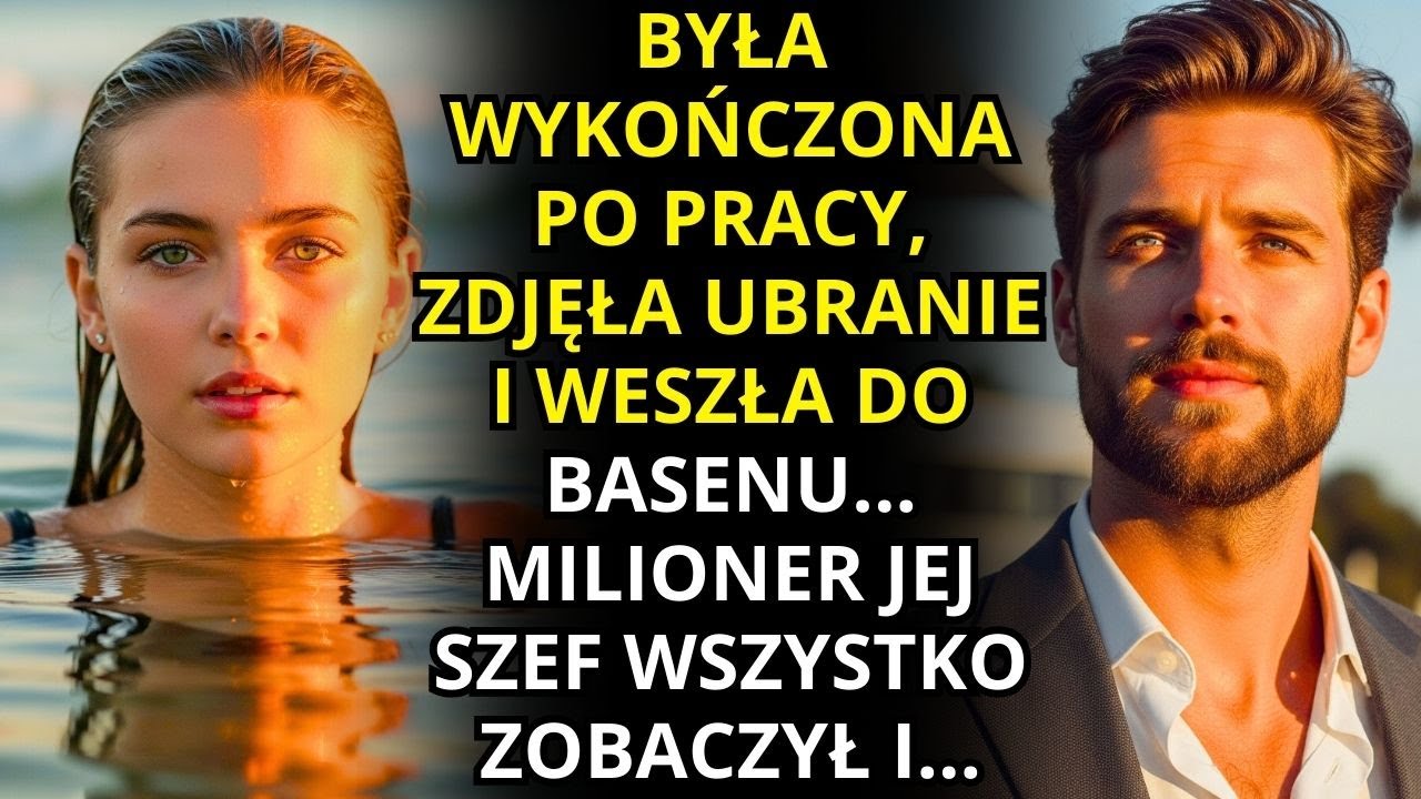 Była Wyczerpana Pracą, Rozebrała Się I Weszła Do Basenu... Szef Milioner Widział Wszystko I...