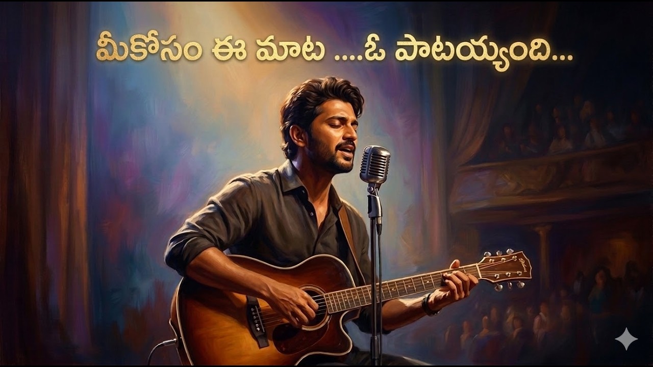 మీకోసం ఈ  మాట ....ఓ  పాటయ్యింది..