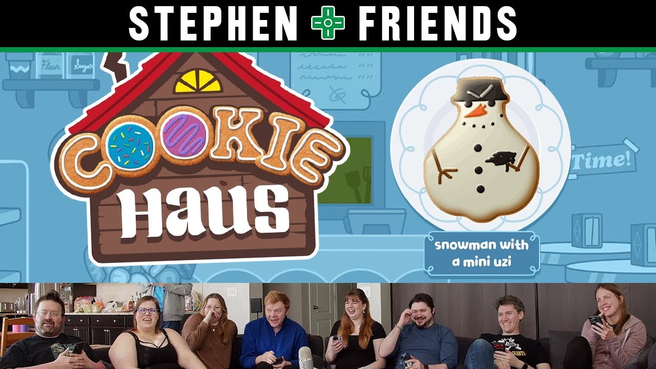 Снеговик с автоматом Узи | Cookie Haus