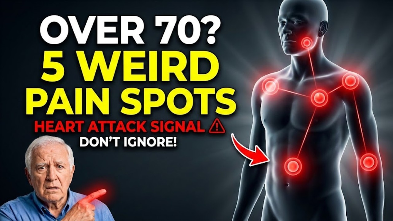 Over 70? 5 Weird Pain Locations That Can Point to Heart Trouble | Senior Tips