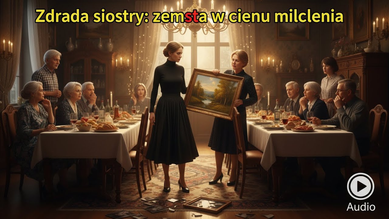 Siostra ukradła moje dzieło sztuki na jubileuszu rodziców – teraz ja, zapomniana córka...