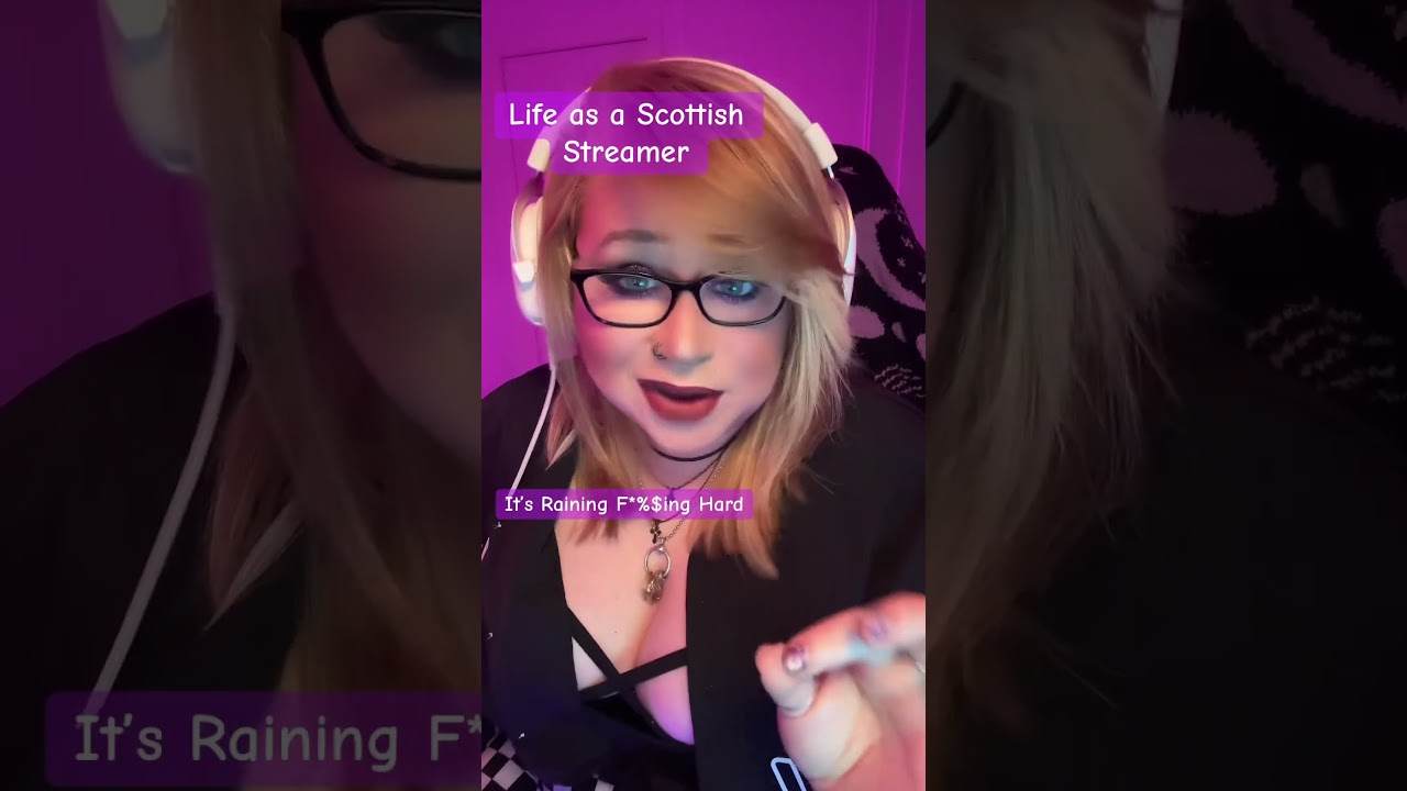 The struggle is real #twitch #gamergirl #streamer #scottish