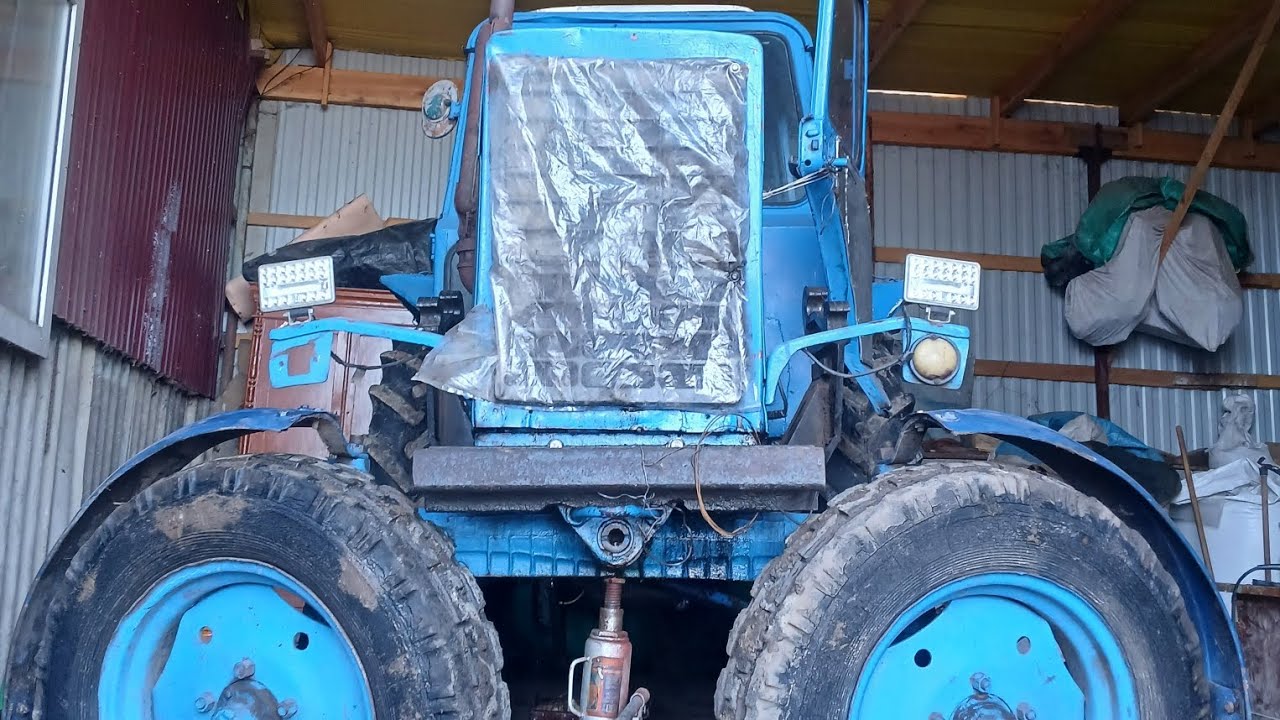 Заїздив мтз. Заміна пильників рульвого.