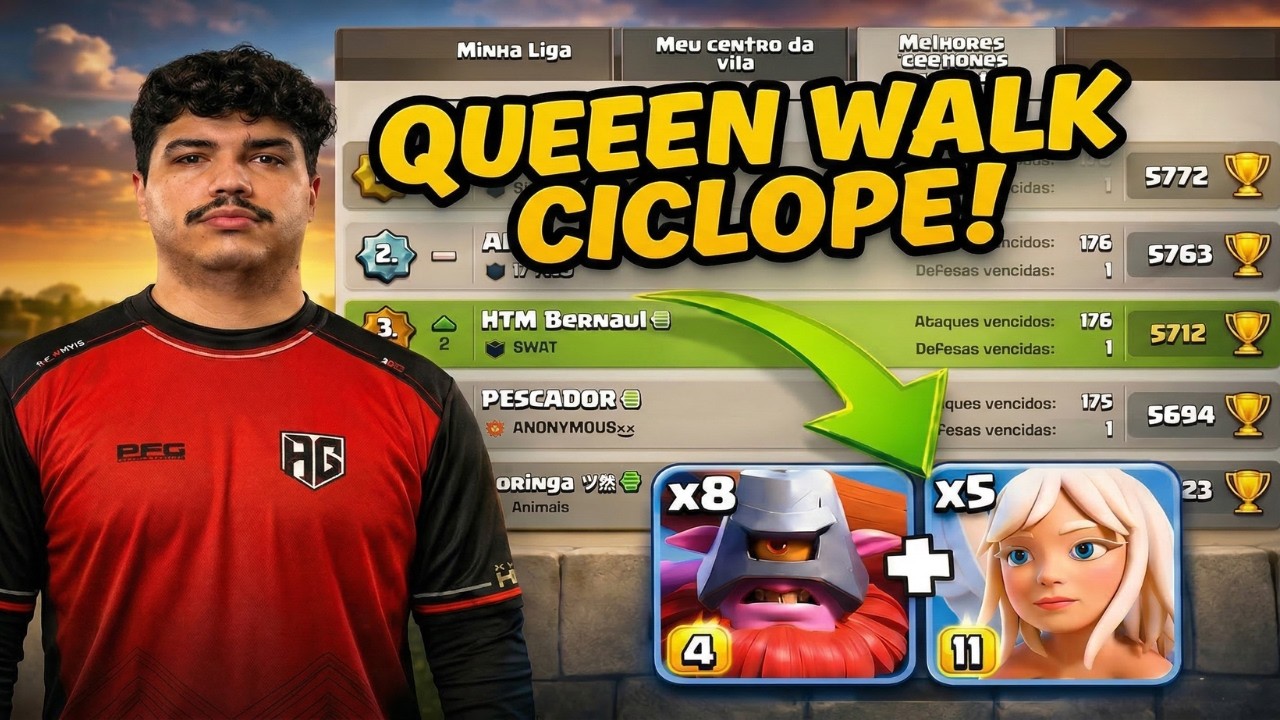 QUEEN CHARGE THROWER! 8 ATAQUES AO VIVO DA LIGA LENDÁRIA!