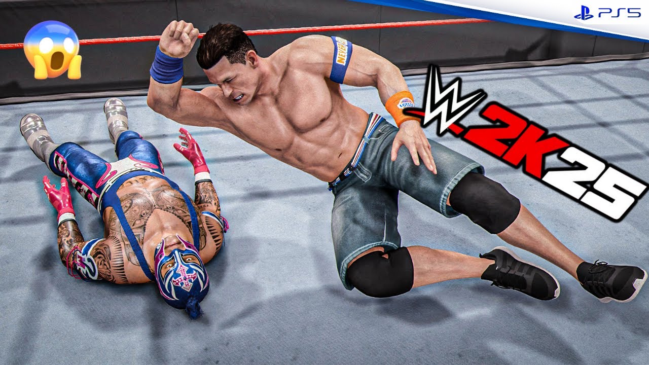 WWE 2K25 - Rey Mysterio VS John Cena | WWE 2K25 - PS5 [4K60]
