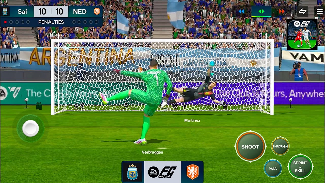 Fc Mobile Penalty Shootout #79 Argentina Vs Netherlands #fcmobile26