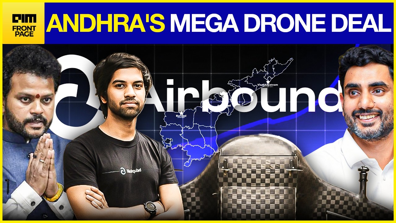 BREAKING: Bengaluru Startup Plans 10,000 Drone Flights a Day in Andhra Pradesh