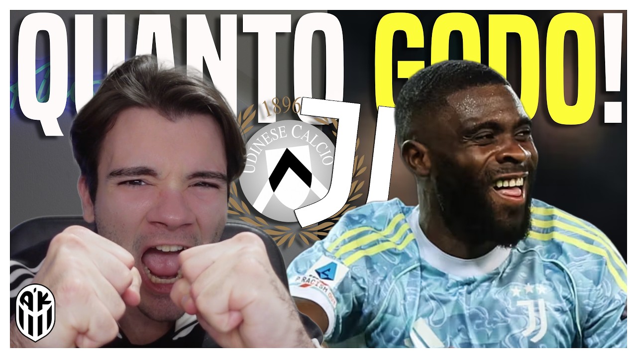 MARIANI C’ HA PROVATO MA NON È BASTATOOO!! GODOOOO!! | Udinese - JUVENTUS 0-1