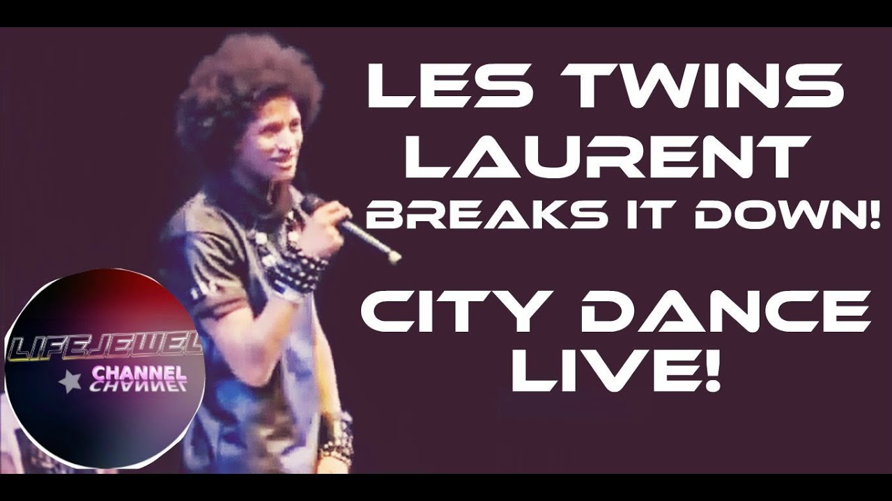 Les Twins Laurent Breaks It Down! City Dance Live ❤