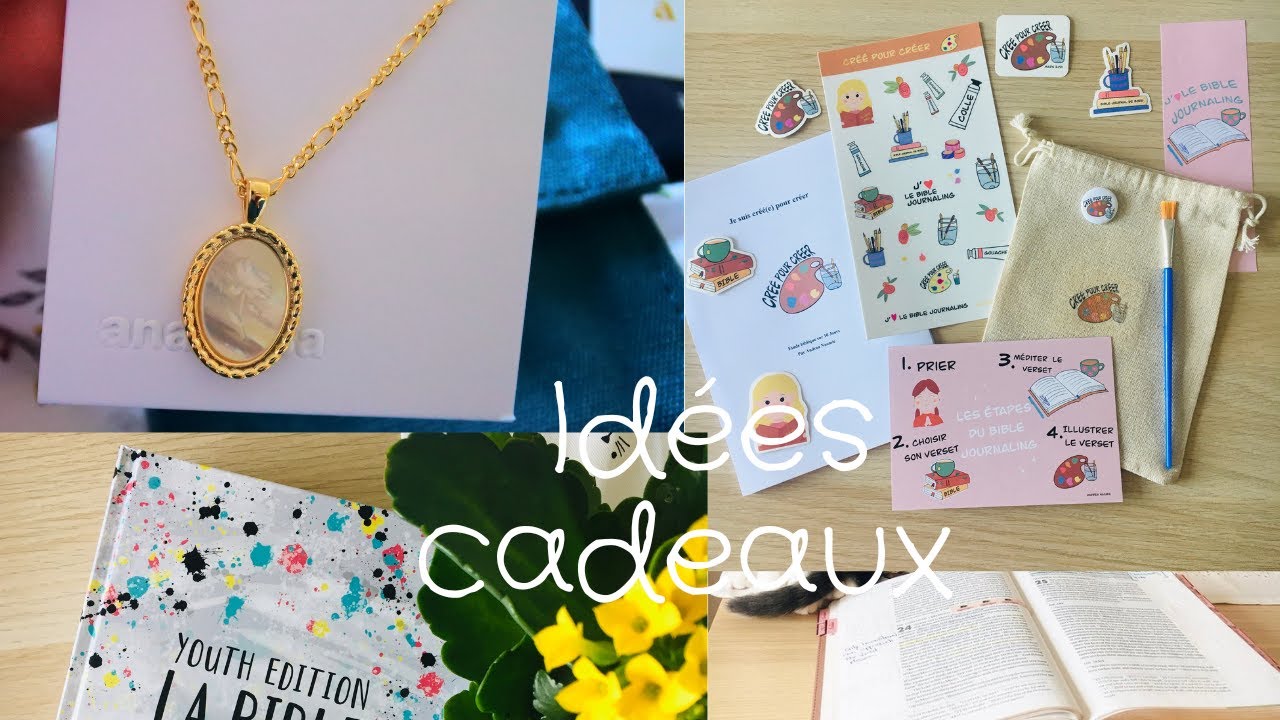 Idées de cadeaux chrétien 🎁