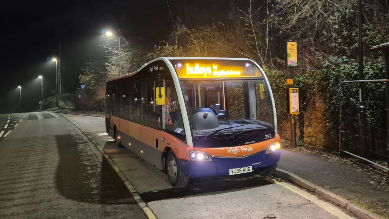 Using Manual Gears on a Mercedes/Allison Optare Solo SR | High Peak 292 YJ66 AOG 