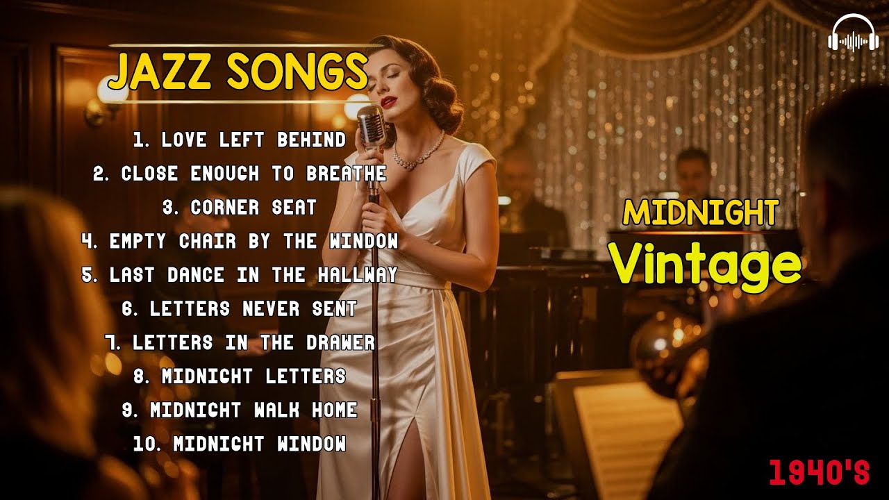1940s Vintage Jazz Bar Mood – Classic Retro Jazz for Late Night Listening