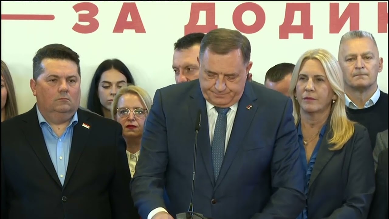 Dodik proglasio pobjedu Karana - pobjeda još ubjedljivija