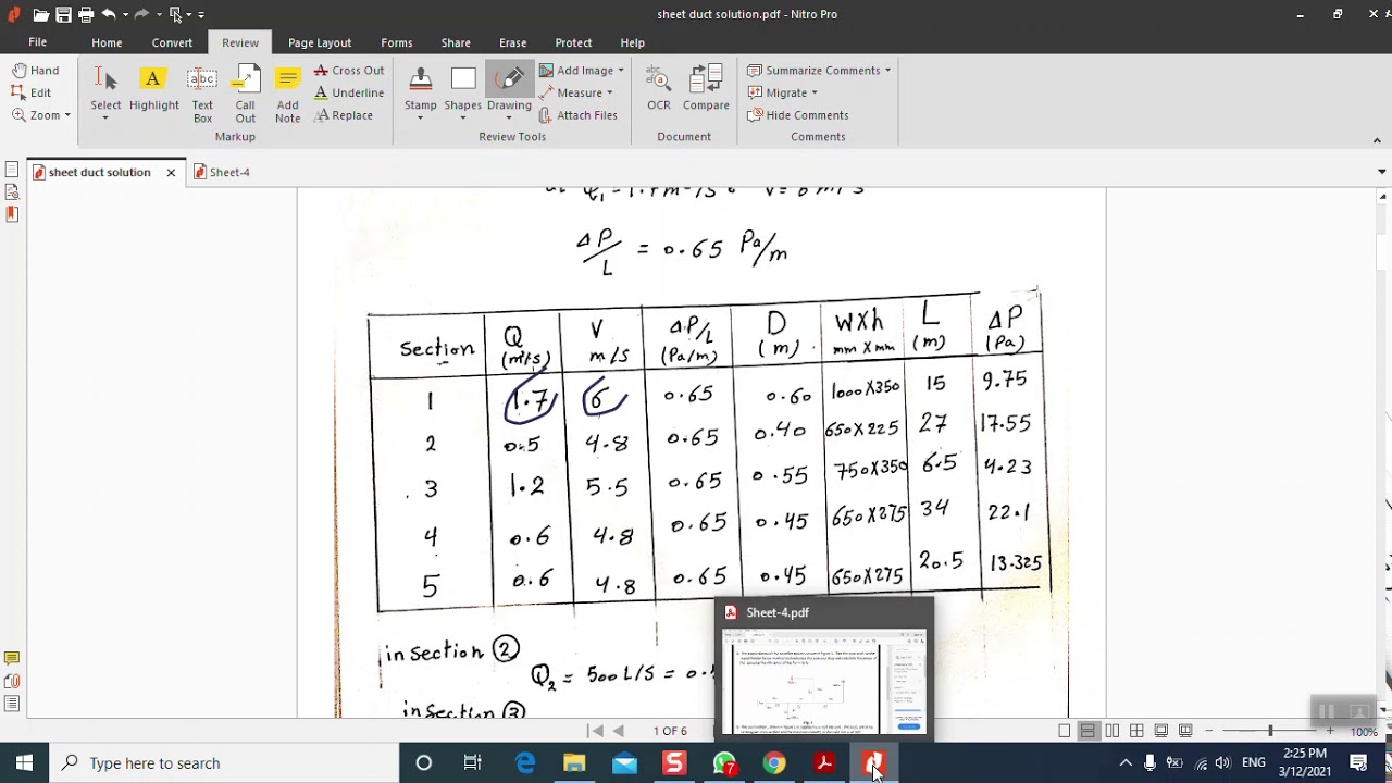 duct design  equal friction method