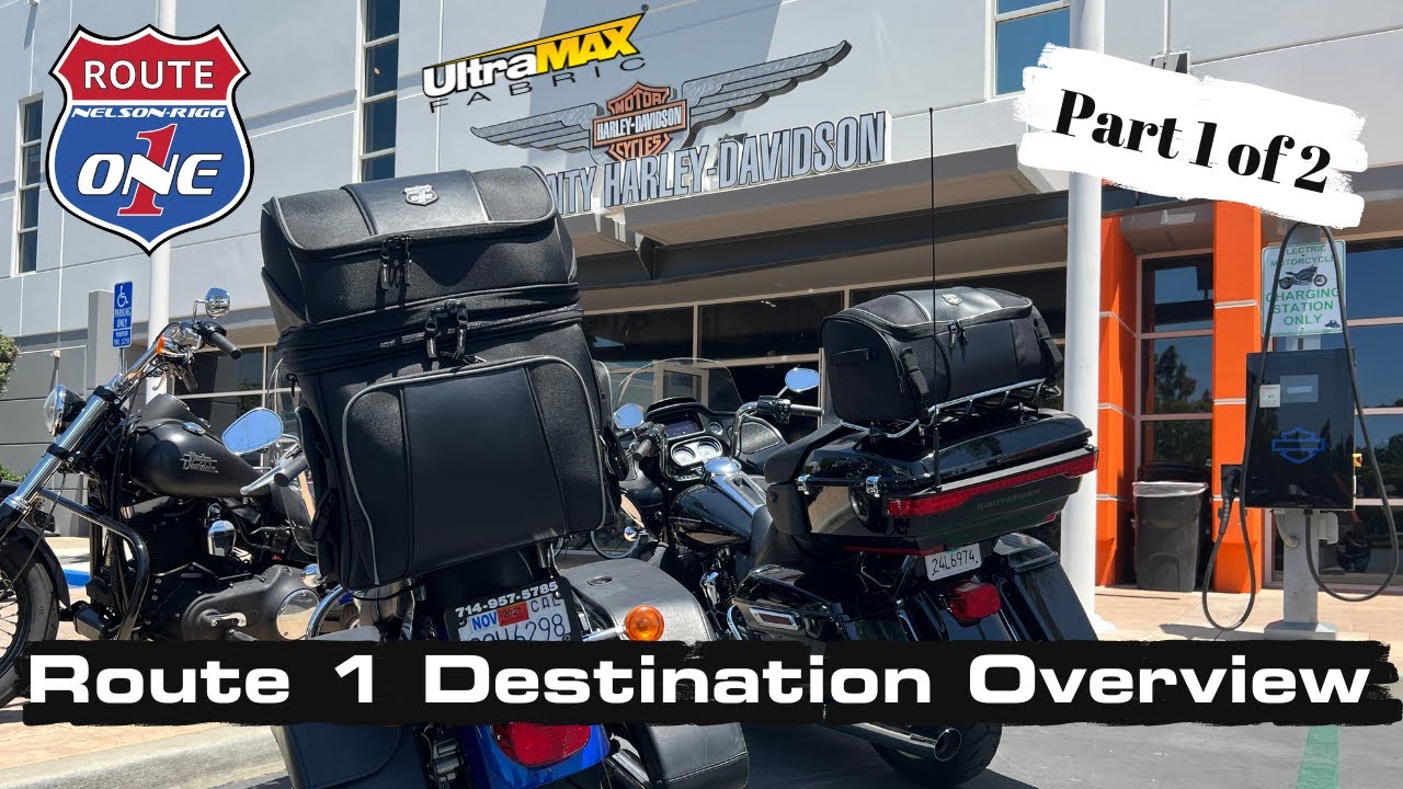 Route 1 Destination Backrest Bag Overview Part 1 of 2 