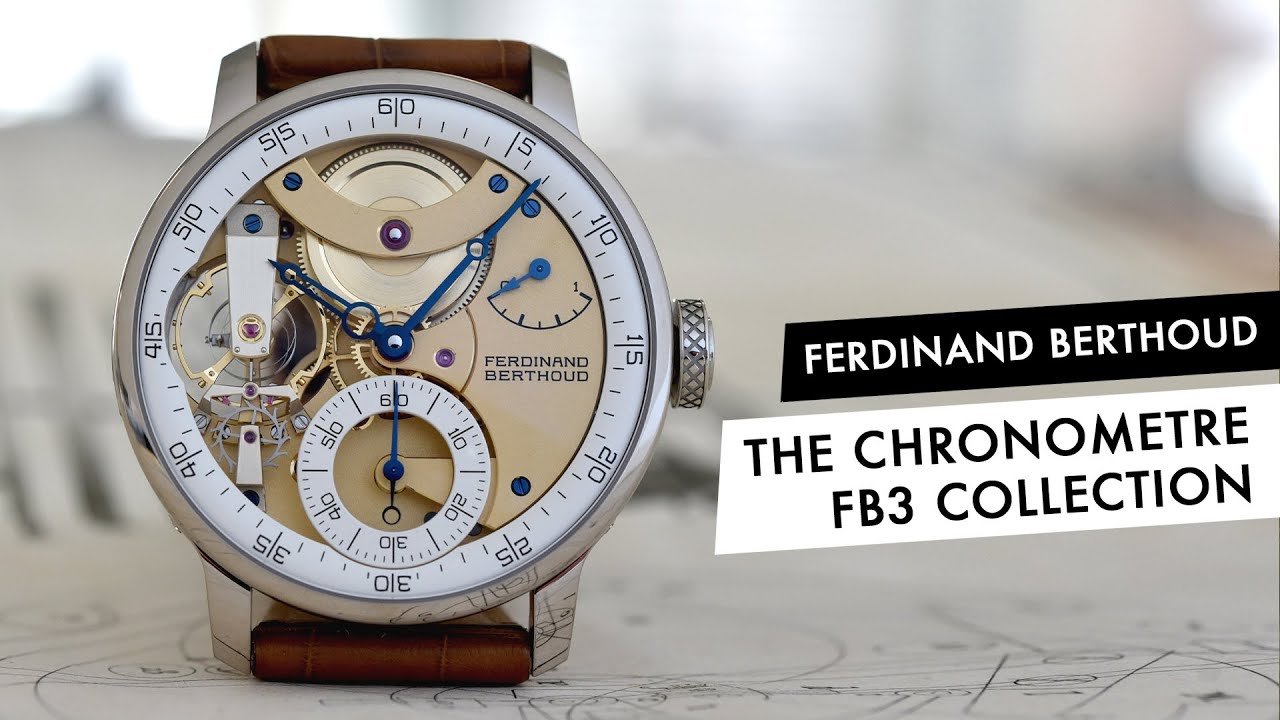ПРЕДСТАВЛЯЕМ: новая и потрясающая коллекция Ferdinand Berthoud Chronomètre FB3