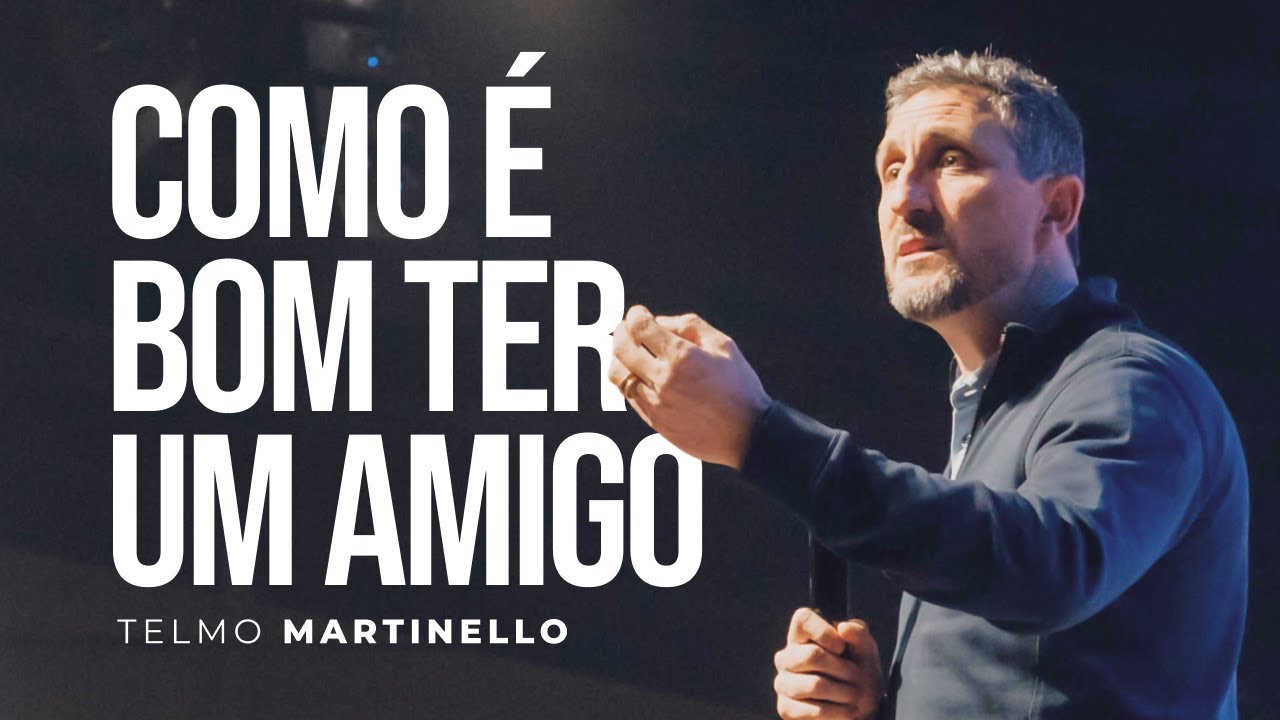 Nenhum homem foi chamado para caminhar sozinho | Pr Telmo Martinello