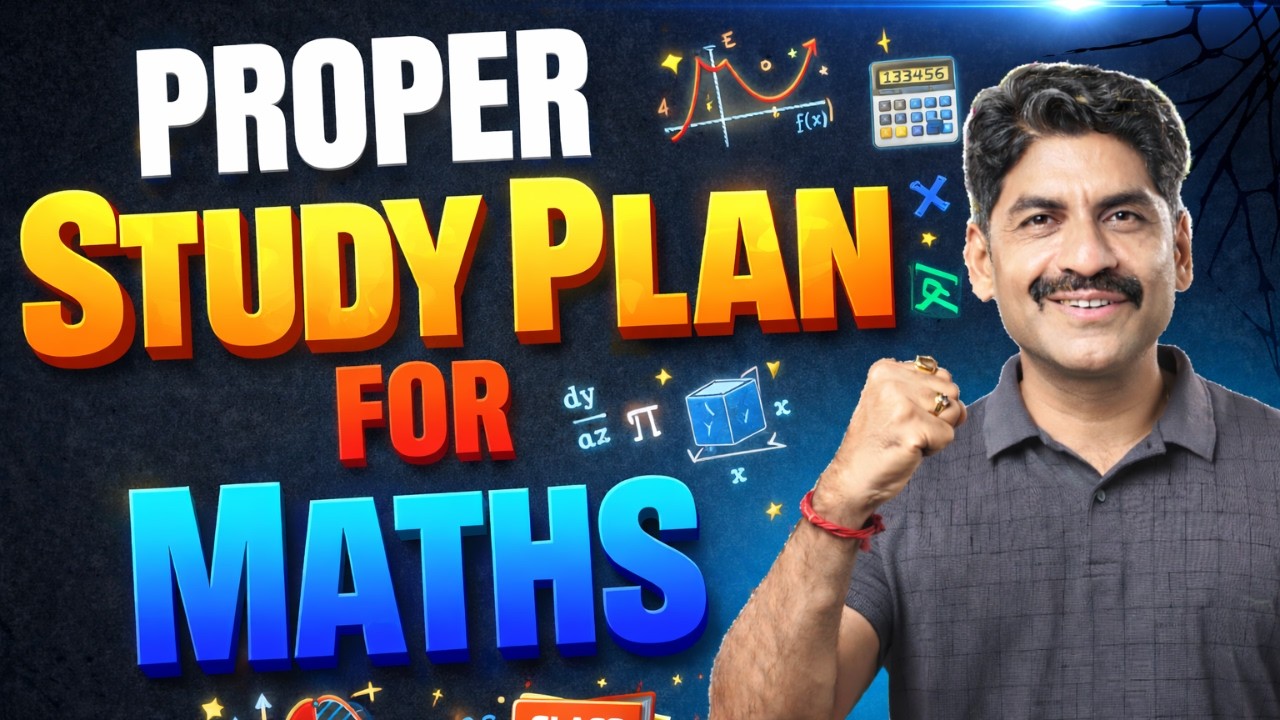 Proper Study Plan For Maths | HSC Board Exam 2026 | Sahyadri Tutorials | Mahesh Sir
