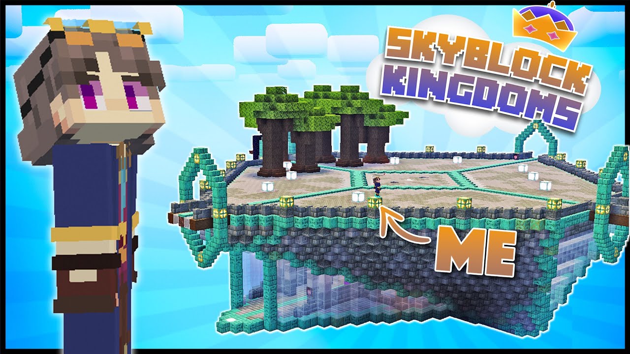 Starting our MEGA Base! | Skyblock Kingdoms Season 2