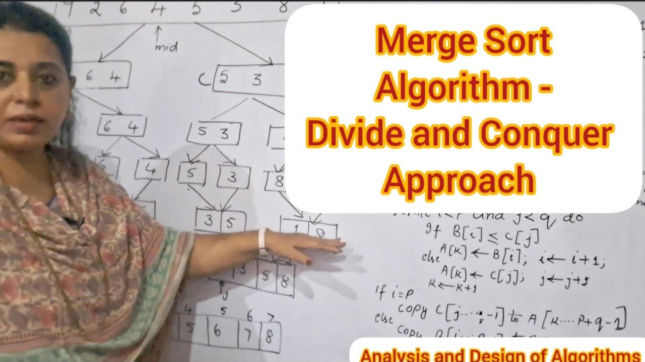 Lec25: Merge Sort Algorithm | ADA