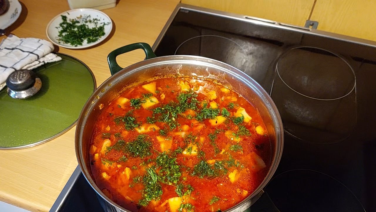 Boršča zupa. Recepte. Soli pa solim.