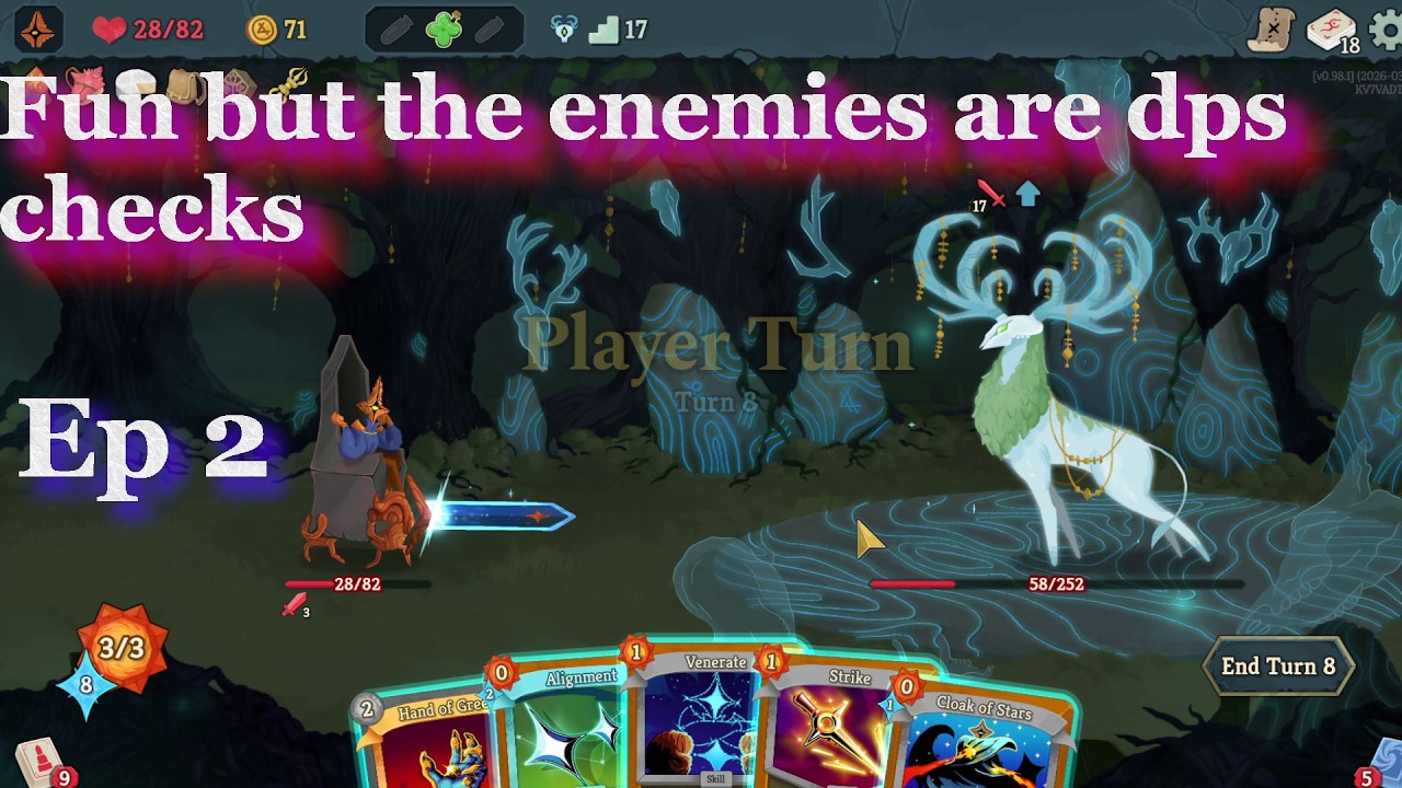 Slay the Spire 2 - Lets Play Ep 2 - The Silent - The Regent - The Necrobinder - Enemies hit hard