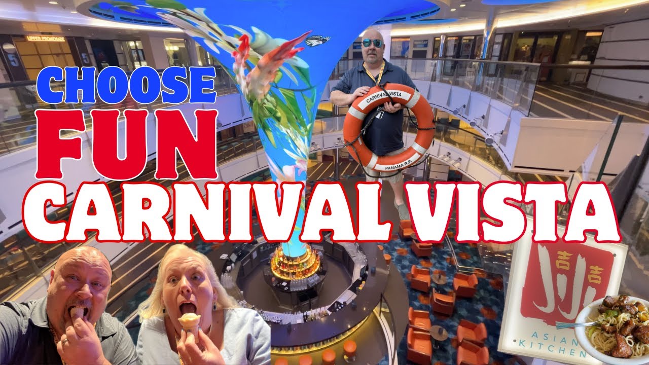 CHOOSE FUN on Carnival Vista Cruise Ship