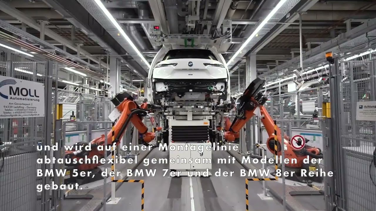 Die Fertigung des BMW iX in 60 Sekunden