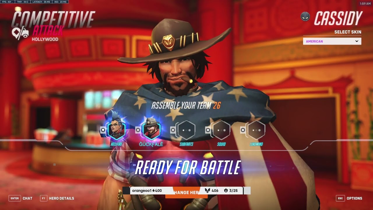 GALE INSANE CASSIDY OVERWATCH 2 SEASON 9 GAMEPLAY TOP 500