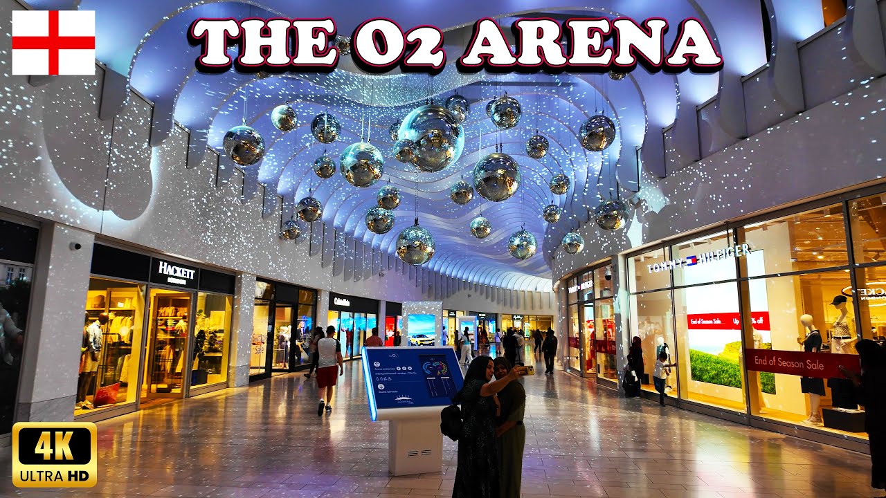 London O2 Arena Shopping Mall Full Tour on Black Friday