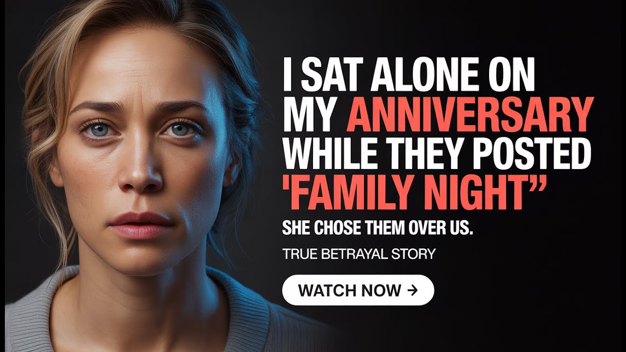 I Sat Alone on My Anniversary While They Posted “Family Night”