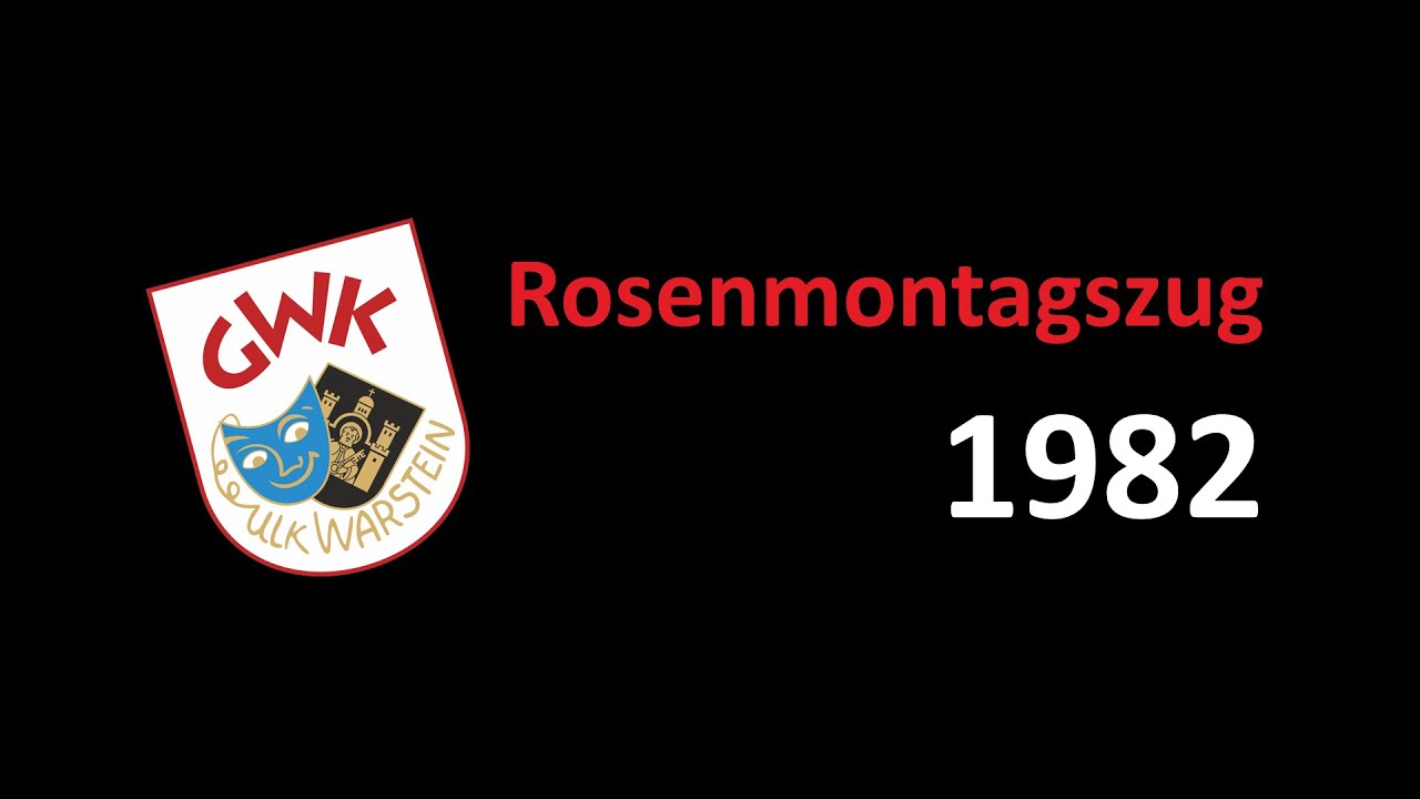 GWK Warstein - Rosenmontagszug 1982 - Karneval Rosenmontag