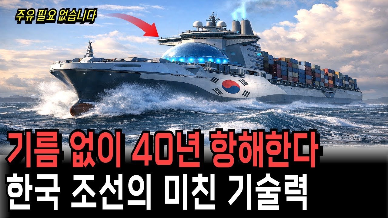 “배가 기름 없이 간다고?” 한국이 만든 차세대 선박, 전세계 해운사가 긴장하는 충격적 이유 || 숫자로 읽는 세상