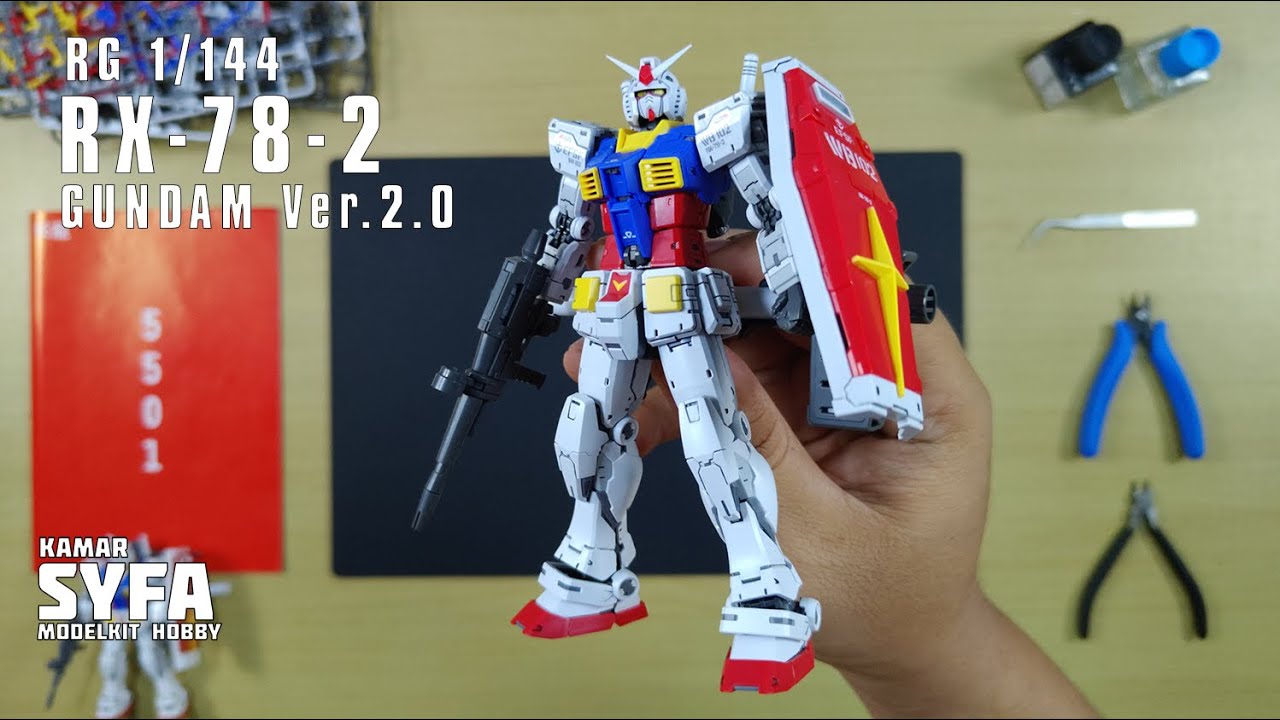 RX-78-2 GUNDAM Ver.2.0 RG 1/144 | ASMR BUILD | Changlong 5501 | BOOTLEG