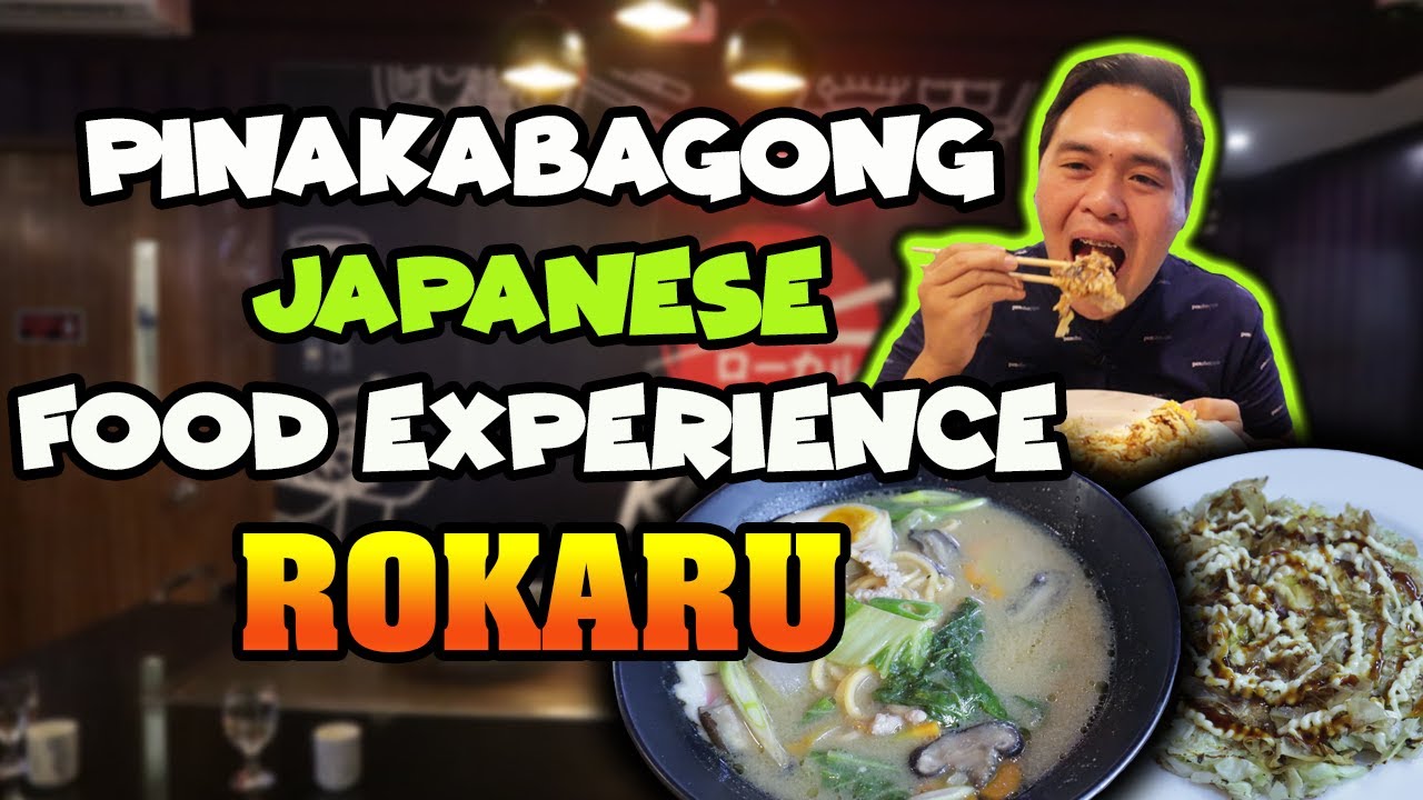 Japanese Izakaya in Davao City with Davao Food Guide & Boy Pimple | Rokaru | Davao Food Vlog