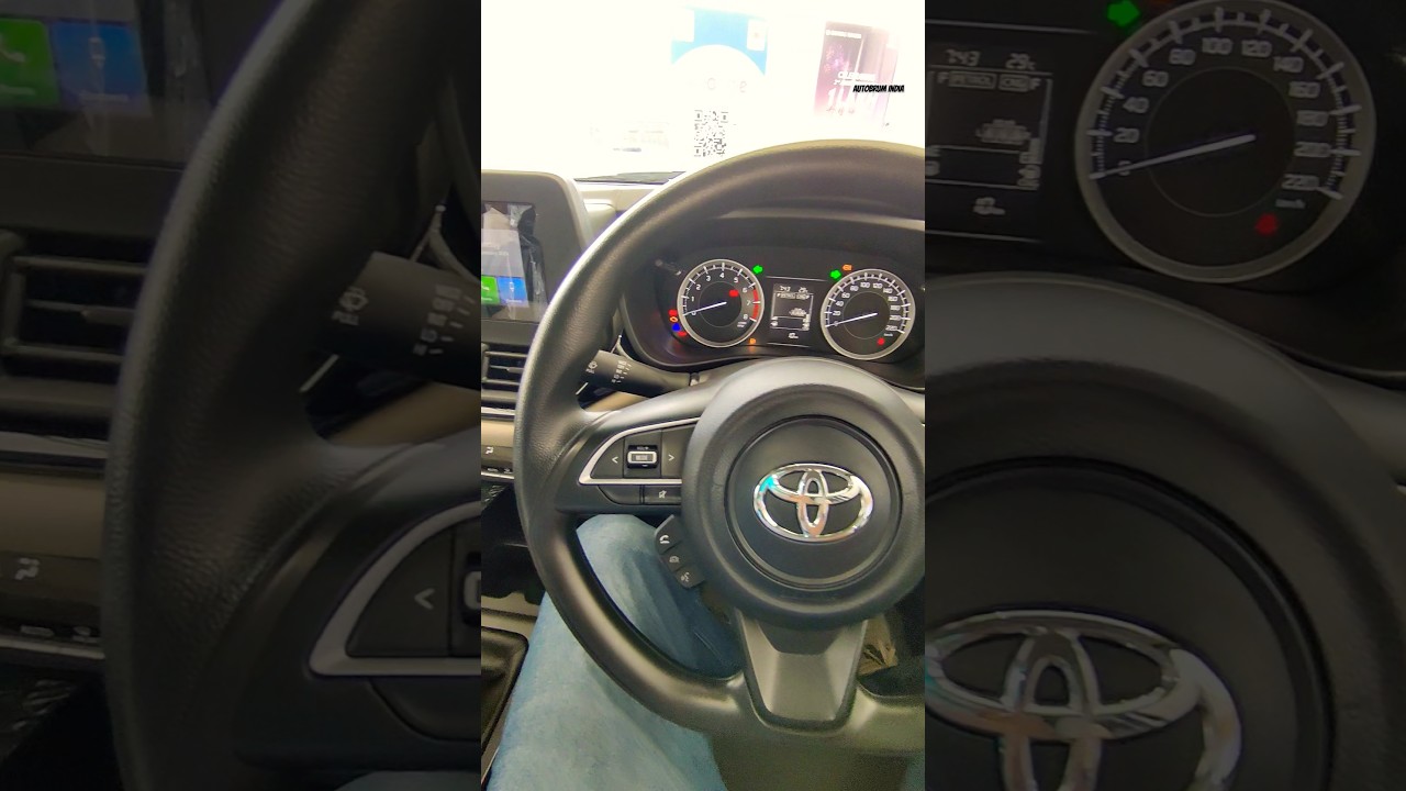 Toyota Glanza S E-CNG Dashboard 😍🔥
