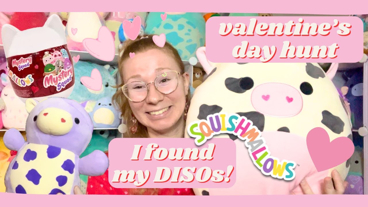VALENTINE'S DAY SQUISHMALLOW HUNT ❤️🐮