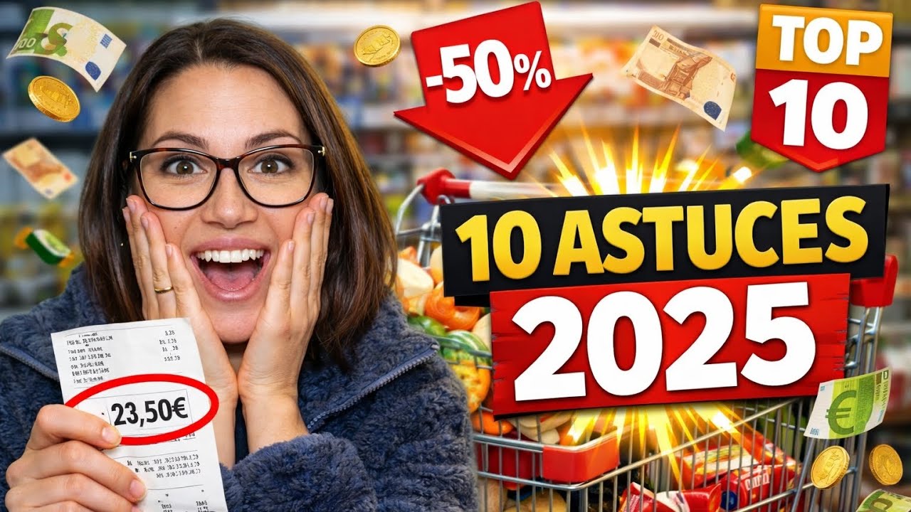 10 Astuces 2025 qui ont FAIT CHUTER mon Budget Courses ! Tu vas halluciner 😱