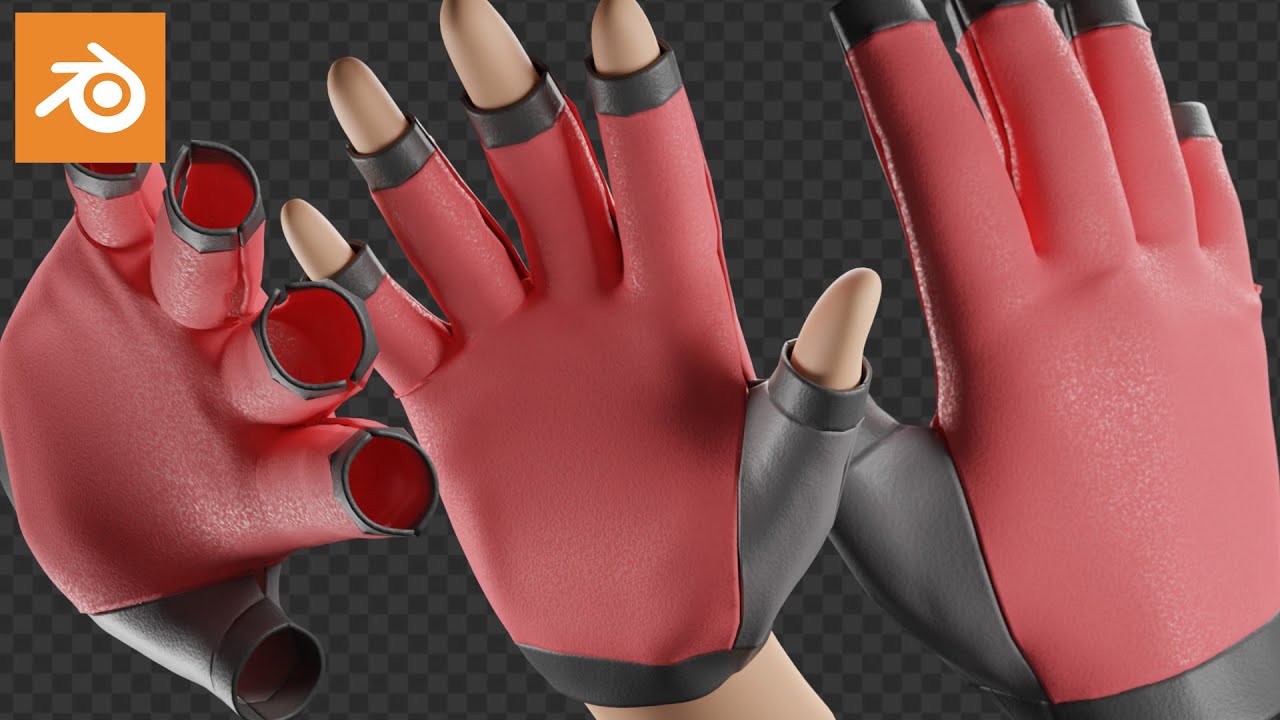 Blender: Make Gloves With Cloth Simulation | Tutorial