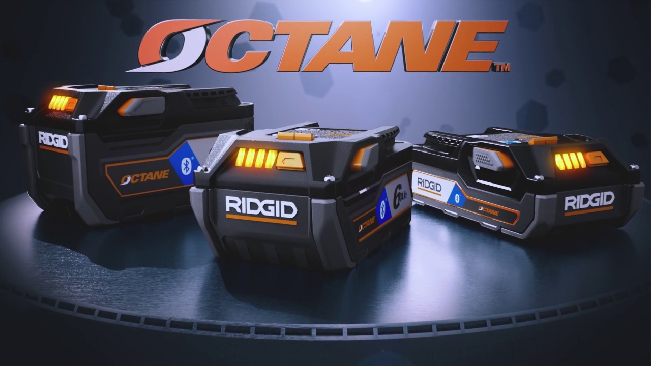 RIDGID OCTANE&trade; Battery Technology