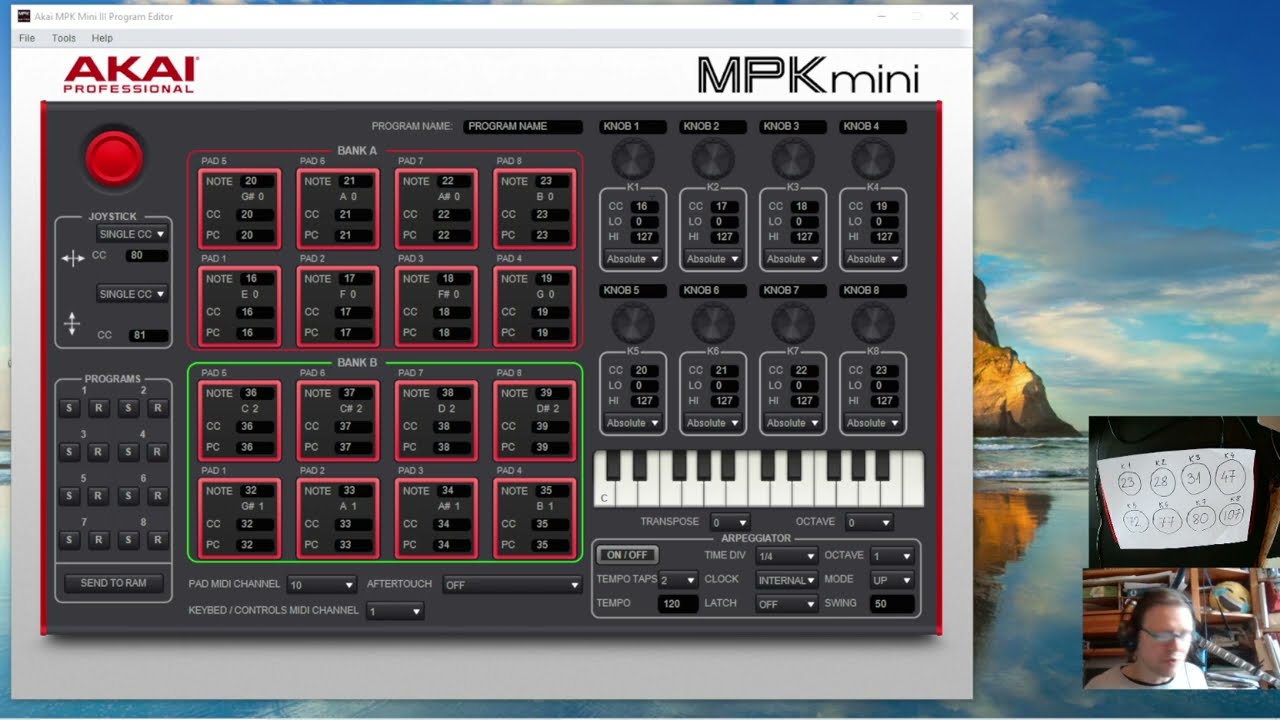 Sound Design - Hybrid cz1 edytor klawiatury Akai MPK Mini