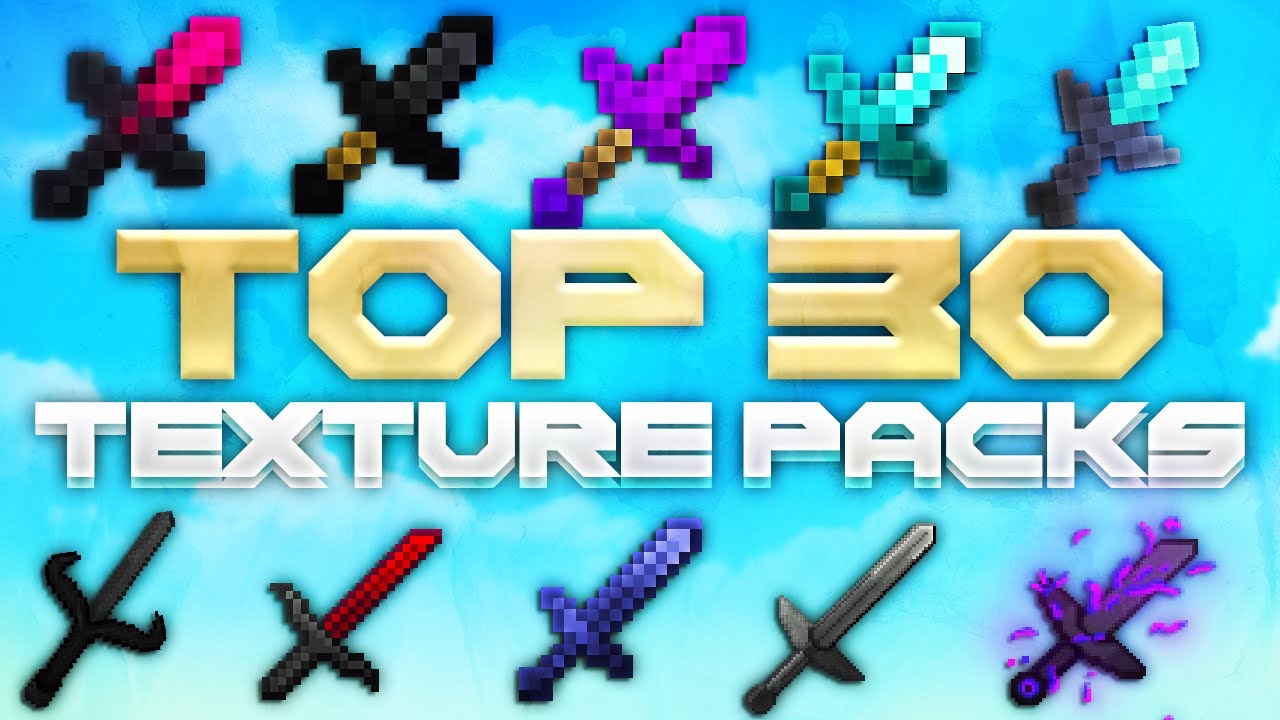 Top 30 Texturepacks For PvP & Crystal PvP | 1.21
