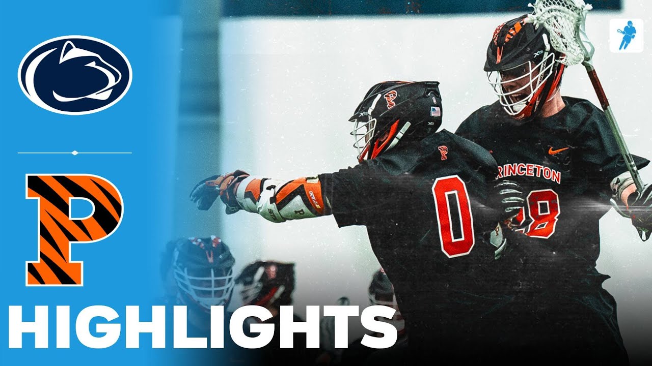 Penn State vs Princeton | NCAA College Lacrosse | Highlights - February 15, 2025