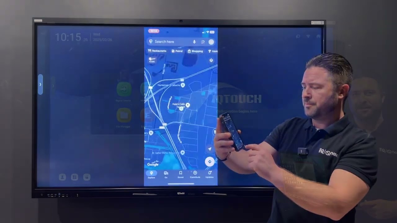 Connecting Via EShare App - IQ Board (TE1200 Pro, QA1300 Pro and TB1300 Pro Models)